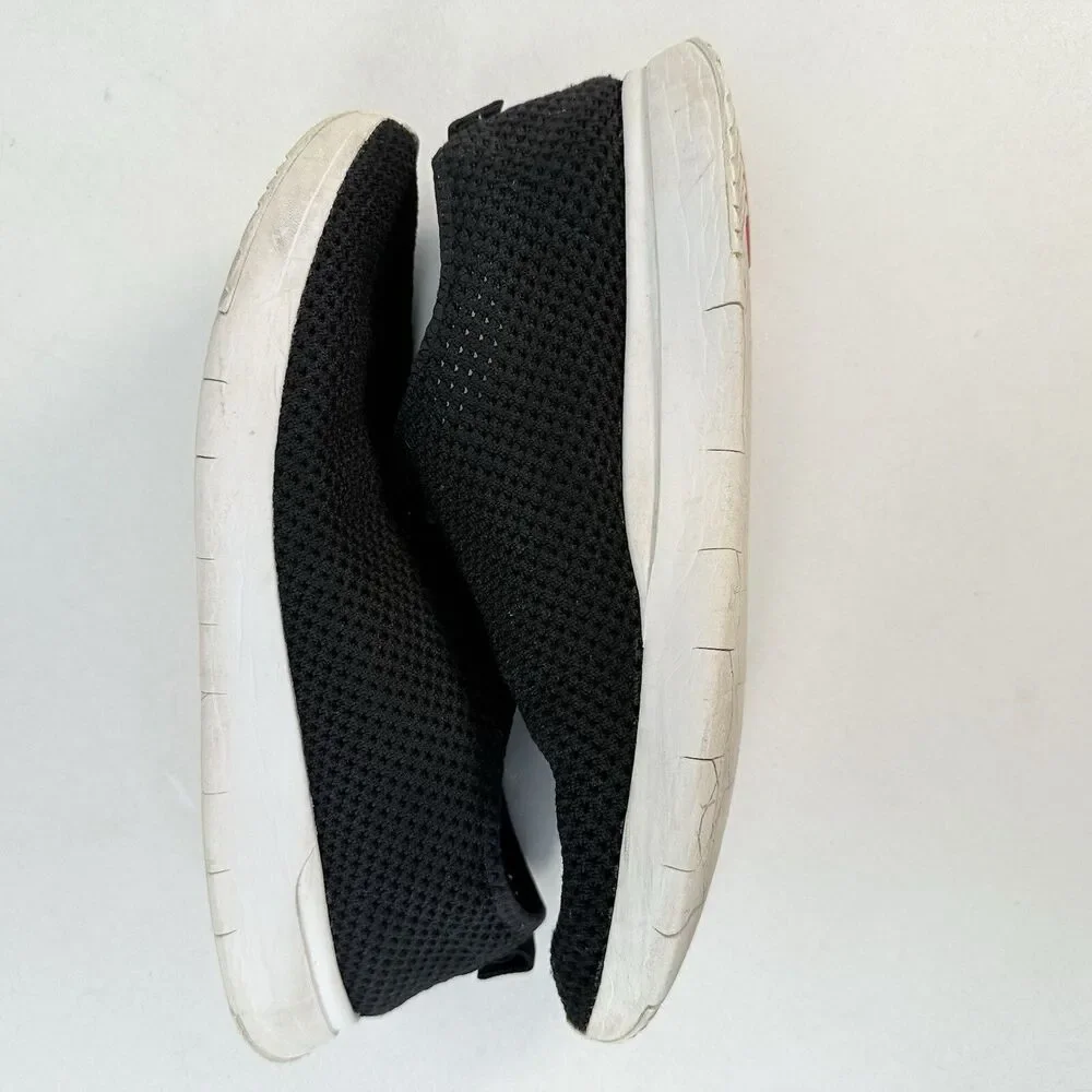 Fitflop Women’s Airmesh Slip On Sneaker Shoes Size 8 Black